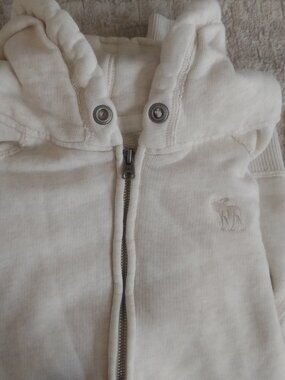 VINTAGE Y2K Abercrombie & Fitch zip up hoodie size L
